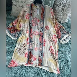 Brand New!! Billabong Kimono Cover Up!